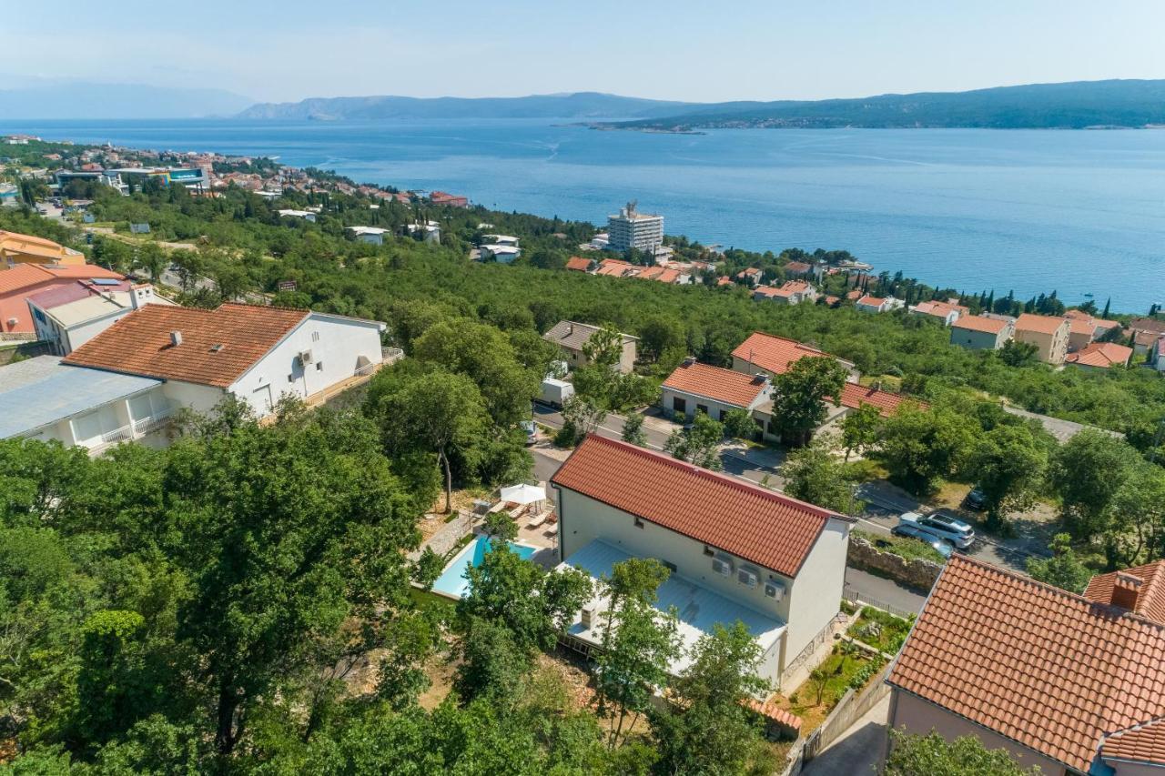 Villa Antani With Heated Pool, Sauna & Jacuzzi Crikvenica Zewnętrze zdjęcie