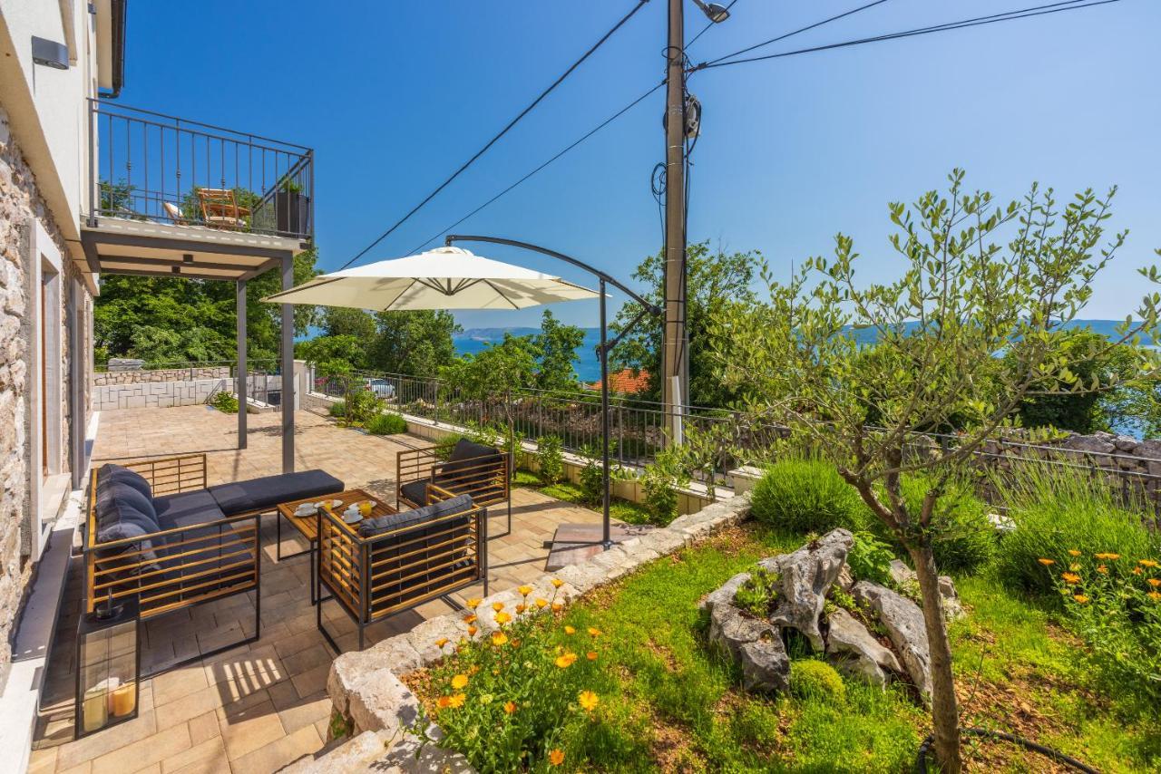 Villa Antani With Heated Pool, Sauna & Jacuzzi Crikvenica Zewnętrze zdjęcie